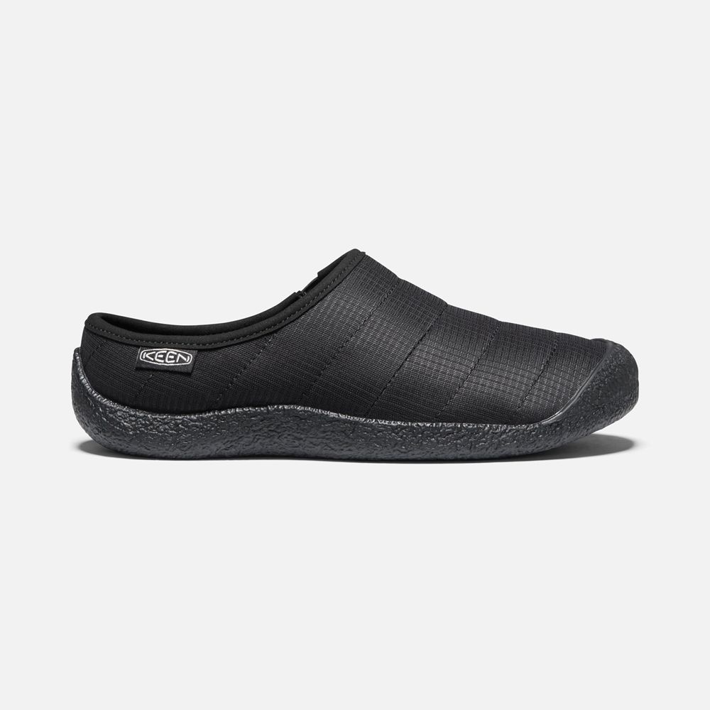 Keen Tofflor Dam Svarta - Howser Slide - 102745HTB
